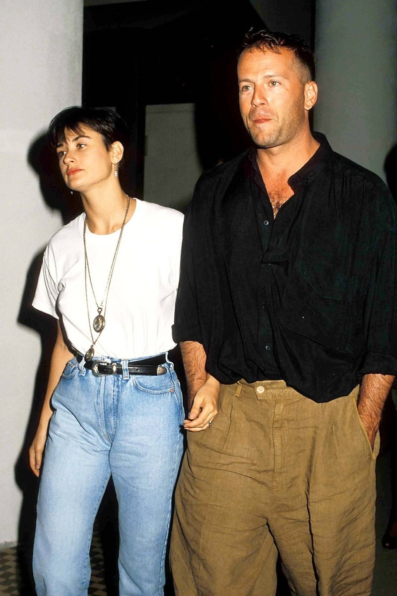 Bruce Willis und Demi Moore