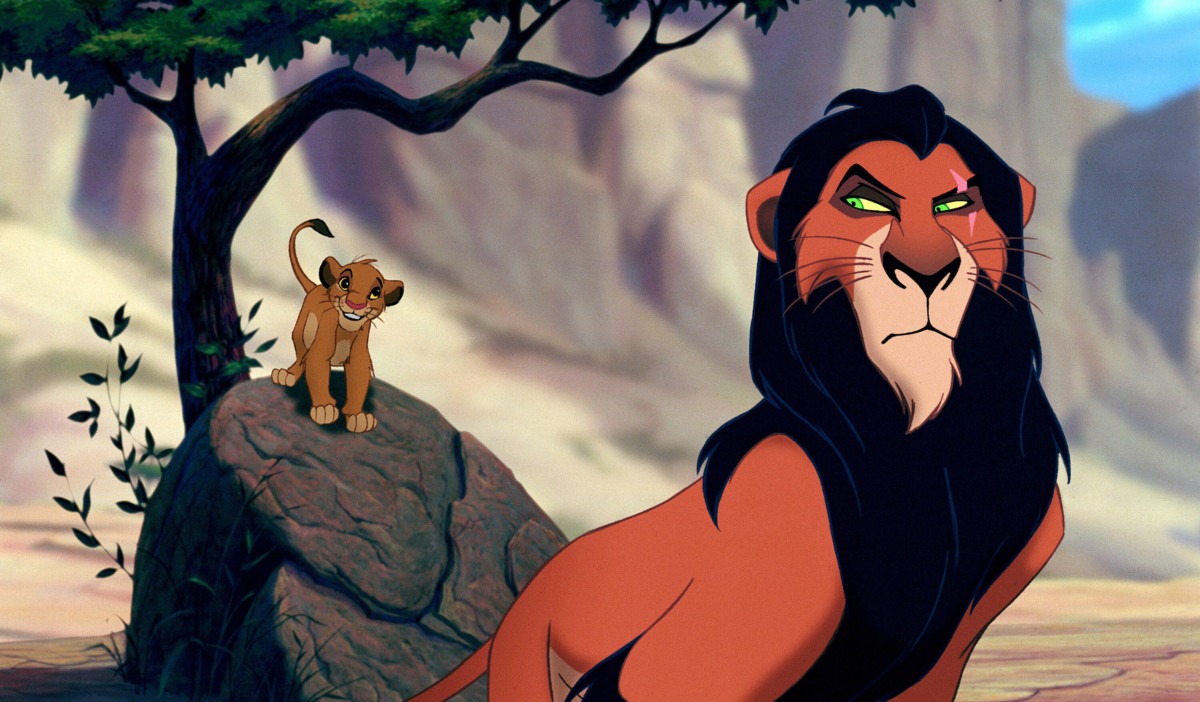 Simba und Scar, König der Löwen