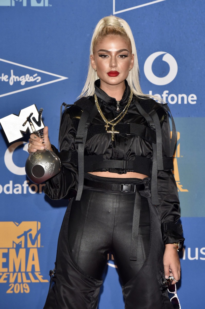 Loredana Zefi bei der Verleihung der MTV European Music Awards 2019