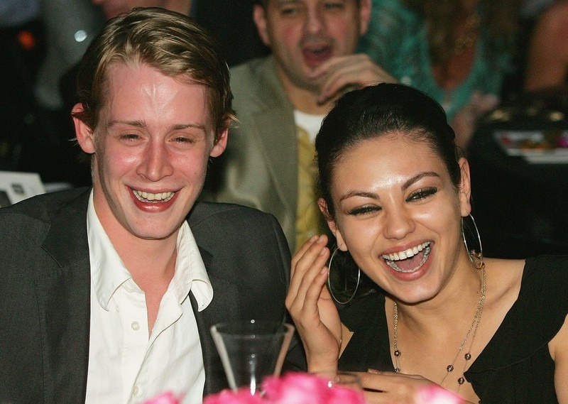 Macaulay Culkin und Mila Kunis